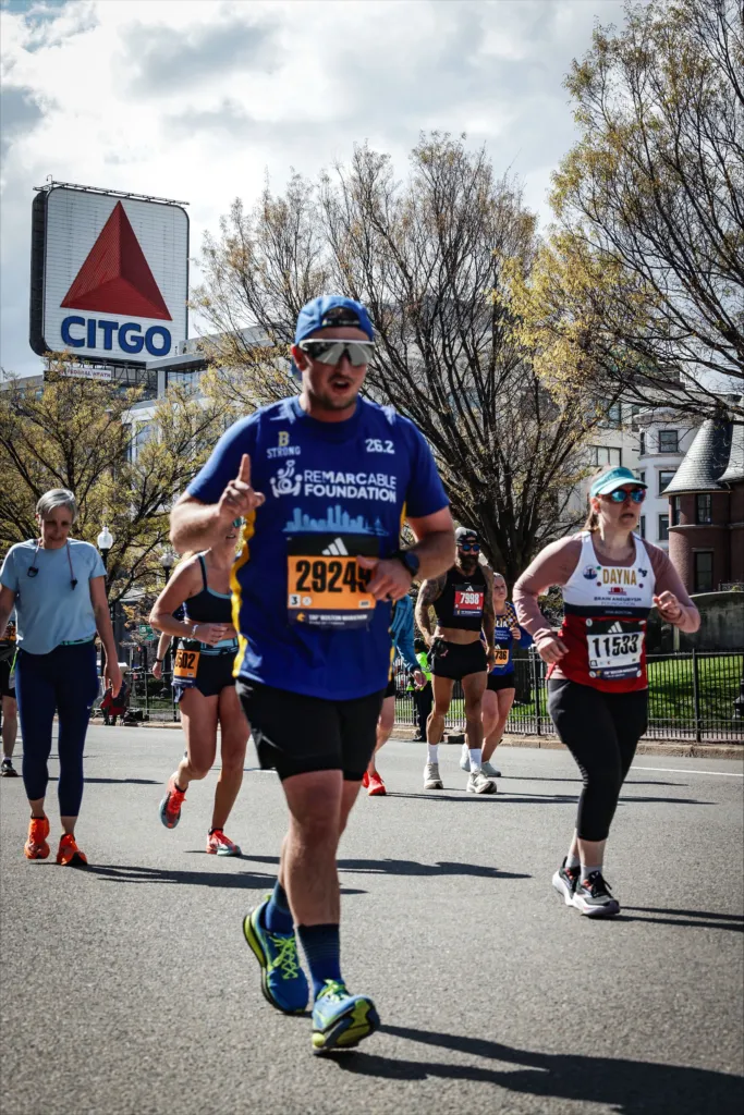 Team ReM.A.R.C.able at the 2026 Boston Marathon