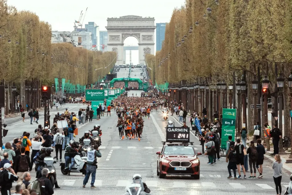Team ReM.A.R.C.able at the Paris Marathon