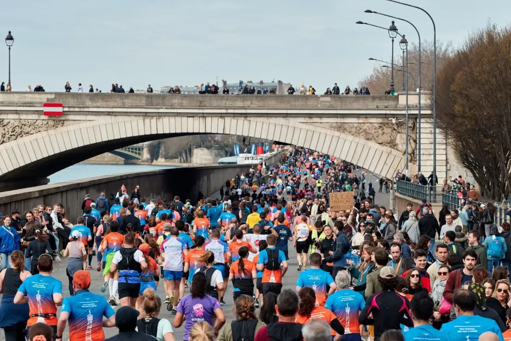 Team ReM.A.R.C.able at the Paris Marathon