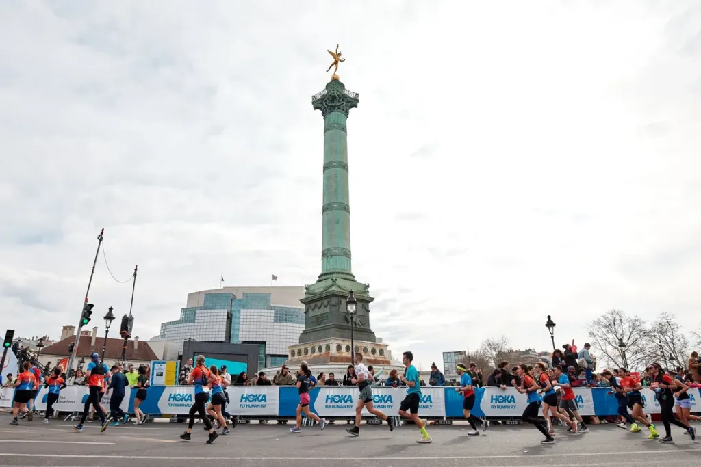 Team ReM.A.R.C.able at the Paris Marathon