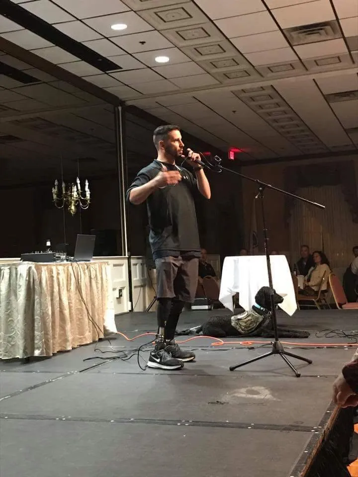 Marc Fucarile speaking and meeting audiences